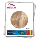 Vopsea Permanenta - Wella Professionals Koleston Perfect nuanta 9/1 blond luminos cenusiu 